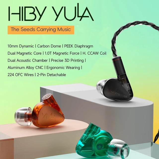 Alt view image 2 of 5 - HiBy Music Yula Wired IEM Earphones