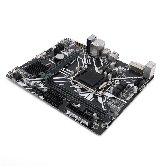 Alt view image 5 of 5 - VELATEMOR B360 MicroATX Motherboard for 8th 9th Gen I7/i5/i3 CPU, DDR4 2666MHz, M.2 PCIe X16 VGA DVI, Compact Computer Build Desktop Gaming Office PC