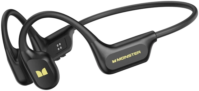 Main image of Monster Open Ear BC300 Swimming Headphones, Open-Ear Bone Conduction Headphones, Bluetooth 6.0 & 32GB MP3, IPX8 Waterproof Sport Earbuds with 10H Playtime (Black)