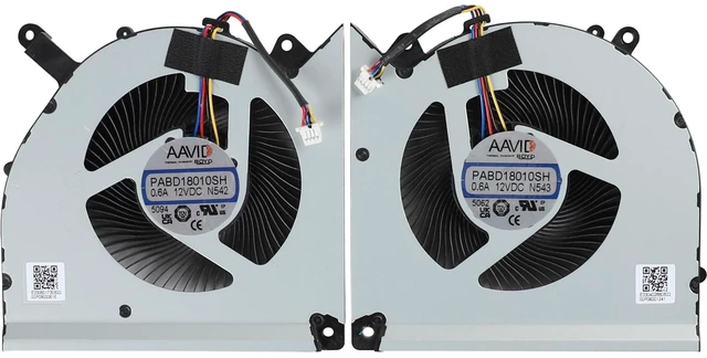 Main image of CPU+GPU Cooling Fan for MSI Vector A18 HX Raider A18 HX A9W N542 N543
