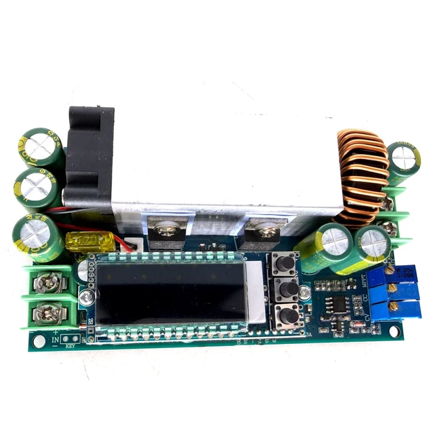 Alt view image 4 of 5 - DC-DC 10-75V to 2-60V Digital Step Down Module MPPT Solar Charging Module 15A/20A Adjustable Buck Converter Voltage Regulator with Liquid Screen