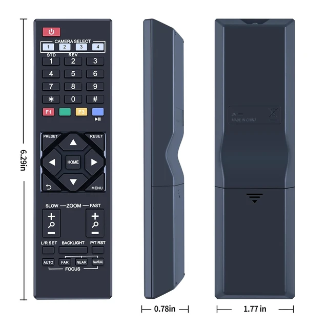 Alt view image 3 of 3 - Replacement Remote for PTZOptics Video Conferencing Camera