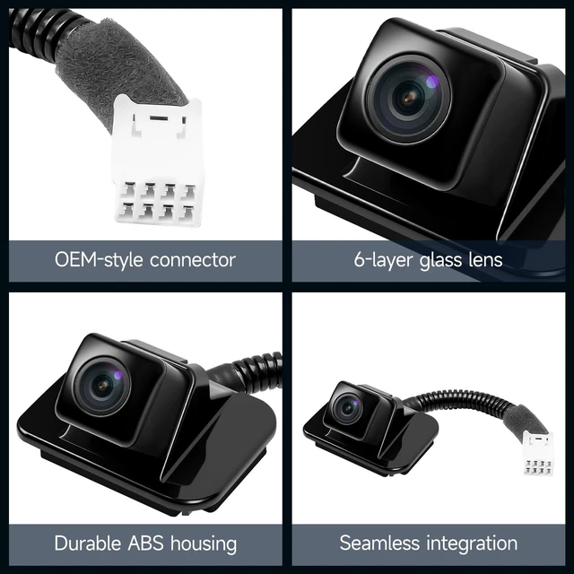 Alt view image 3 of 5 - Backup Camera for 2014-2017 Honda Accord Sedan Replace 39530-T2A-A21