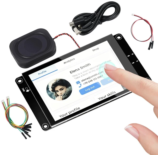 Main image of Freenove ESP32 Display ESP32-S3 CYD 4.0 Inch 320x480 IPS Touch Screen