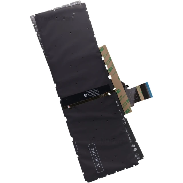 Alt view image 4 of 5 - YESNOPART Backlit Keyboard Replacement for HP Victus 16-R 16-S 15-FB 15-FA 16-D 16-E 16-R0097NR 15-FA0025NR 15-FB2063DX - Gray/Silver