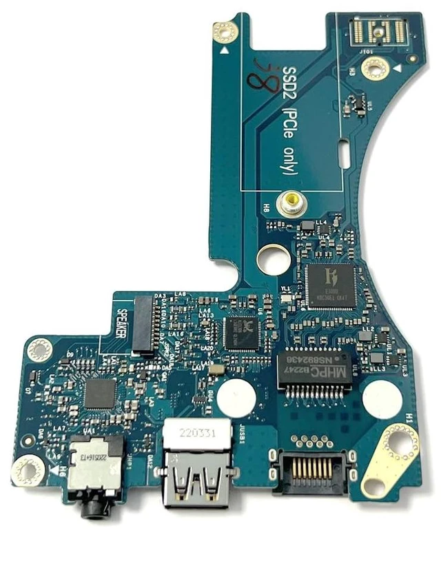 Main image of HSSDTECH USB Audio Ethernet Daughter Board for DELL M17 R3 FDQ71 0KJJCW