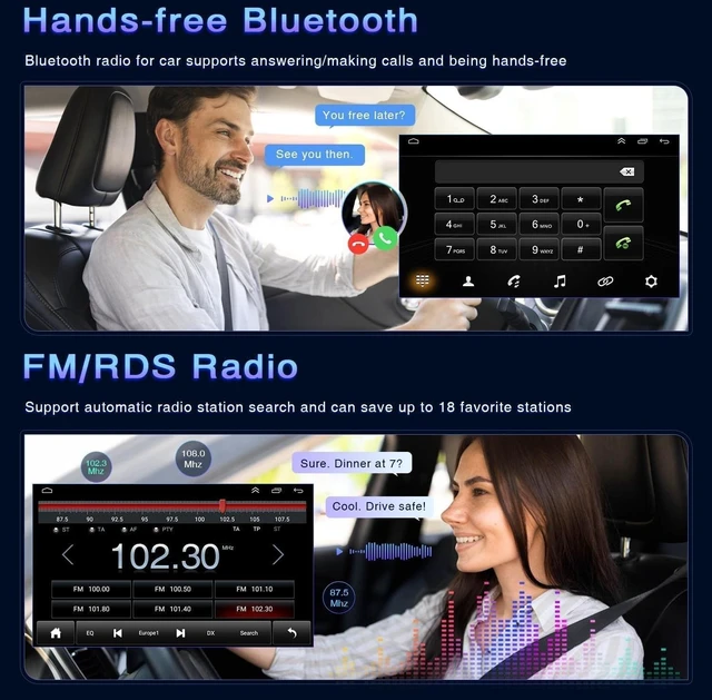 Alt view image 3 of 5 - Car Radio Stereo for Jeep Patriot 2009-2017