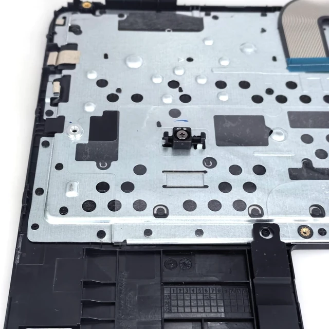 Alt view image 5 of 5 - New Replacement for HP Fortis X360 11 G3 J Chromebook Series Laptop Palmrest Upper Case Keyboard with WFC/Non-WFC Versions Assembly Part N38880-001 N38882-001 Black (KB-Non-WFC)