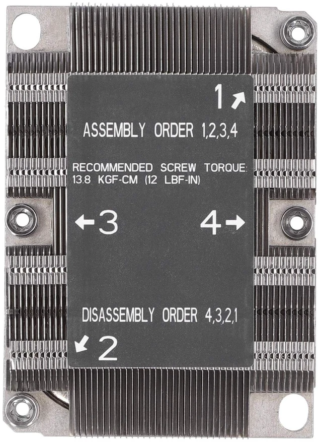 Main image of CPU Cooler for LGA 3647 Socket, Xeon Scalable Processors, Heatsink Cooling Compatible with Purley Platform