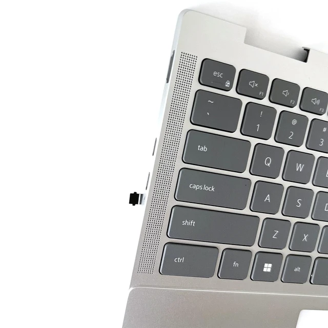 Alt view image 4 of 5 - New Replacement for Dell Inspiron 7430 7430 2-in-1 Laptop Palmrest Upper Case Backlit Keyboard Assembly Part MF0F1 0MF0F1 WJ1MN 0WJ1MN 0RVDTH (Silver)