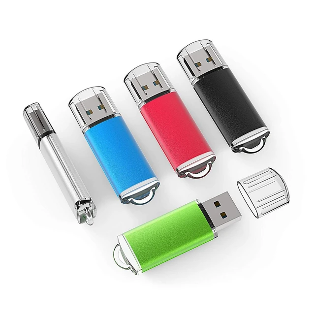 Alt view image 2 of 5 - Wholesale (Mix Pack) (16MB-64GB) USB 2.0 Metal Flash Memory Stick Pen Drive Storage Thumb U Disk Lot (5PCS - 64GB)