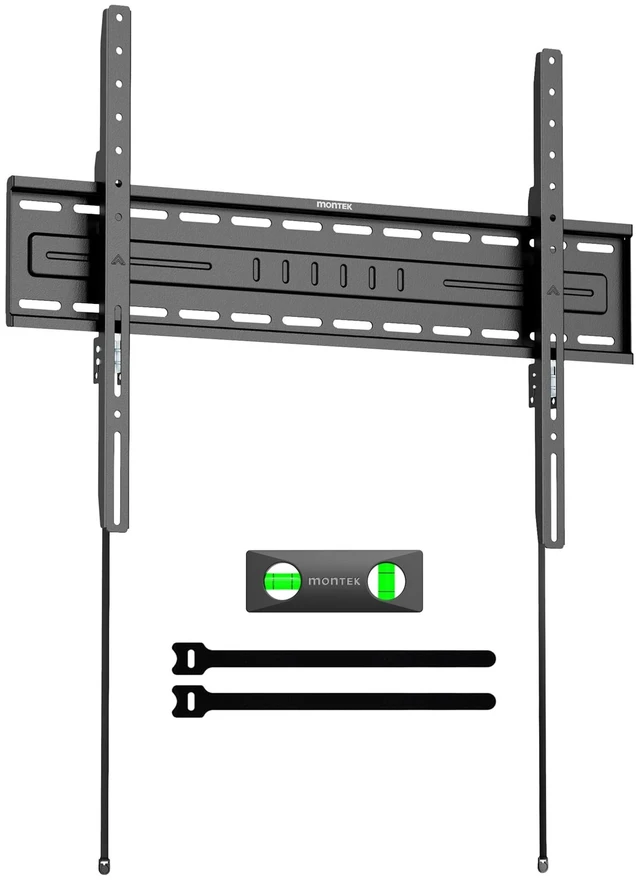 Main image of monTEK Heavy Duty Fixed TV Wall Mount Bracket for 50-100" TVs, Max 300 lbs