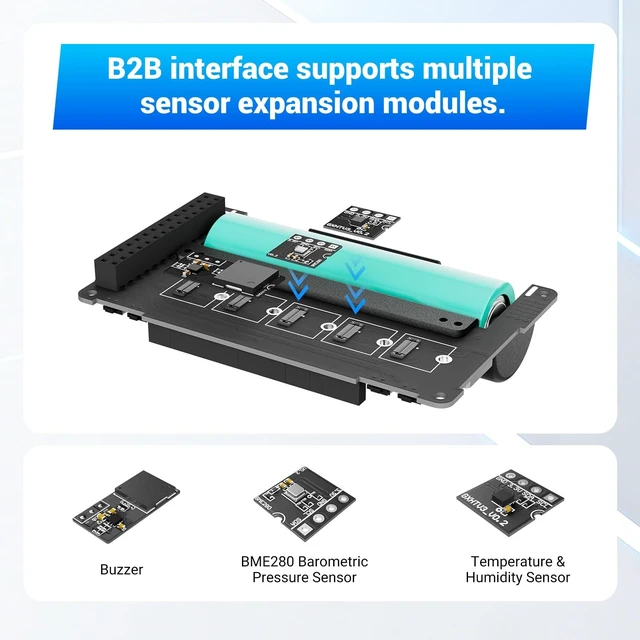 Alt view image 5 of 5 - Heltec V4 ESP32 LoRa Development Board with Buzzer, Touch Display, ESP32-S3 SX1262 Long Range Wireless Module Compatible with Meshtastic Firmware for Smart Alarm and Notification IoT Projects