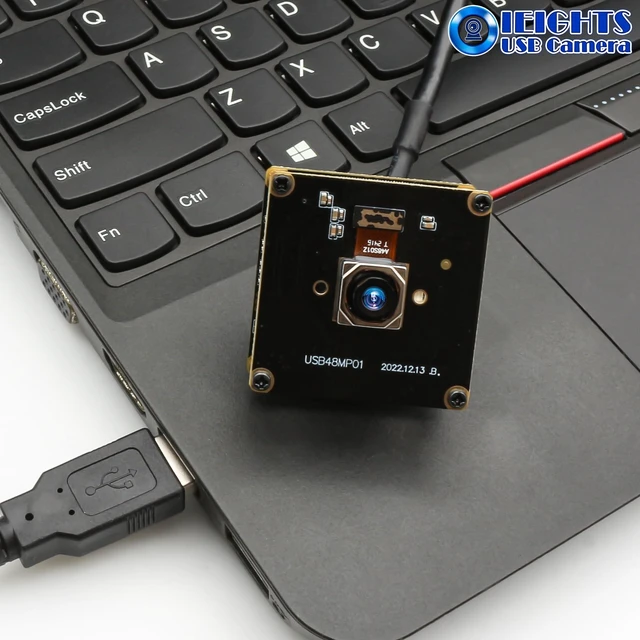 Alt view image 4 of 5 - 48MP Wide Angle USB Camera Module 200ms Fast Autofocus Webcam Board 100degree No Distortion Lens PC Camera Mini UVC USB2.0 Backup Cam UHD Second Webcamera 6000P Lightburn_Cam for Laser Engraver