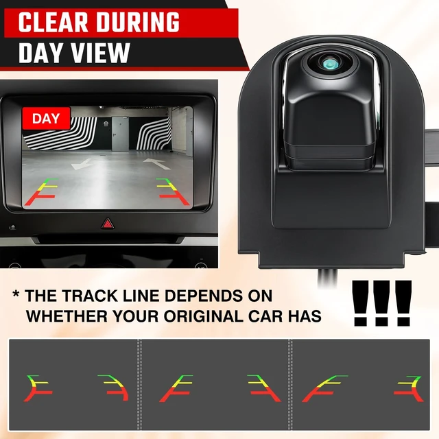 Alt view image 2 of 5 - 39530-T3L-A01 Rear View Camera Fit for Honda Accord Coupe EX EX-L 2013-2017