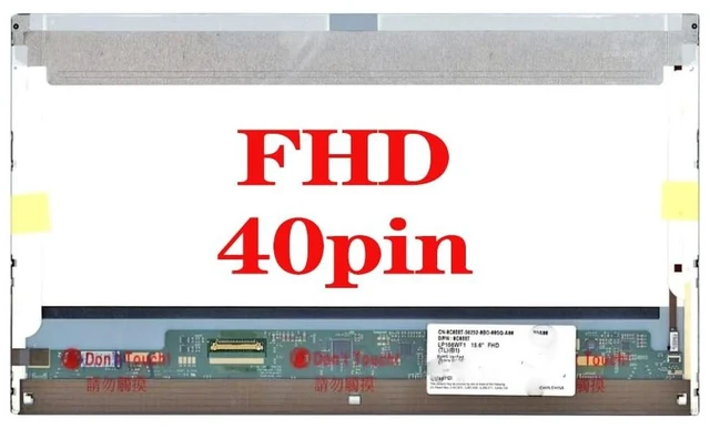 Main image of 15.6" Non-Touch Screen Replacement for LP156WF1-TLB1 Laptop Computer LCD LED Display Panel (FHD 1920 * 1080 40 Pins)