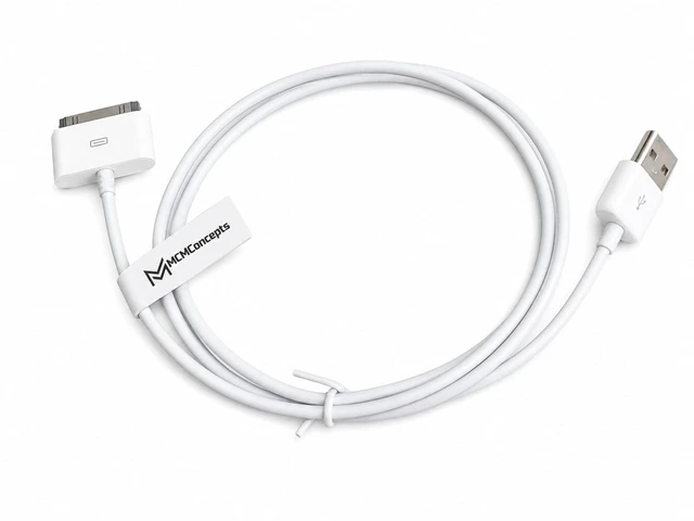 Main image of 30 Pin to FireWire Charging Cable for A1070 ^^ iPod Classic ^^ MCMConcepts