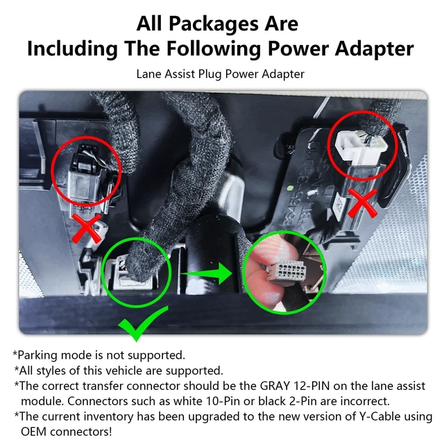 Alt view image 3 of 5 - 4K Front & 2K Rear 2 Channel HDR Dash Cam for Toyota RAV4 2022-2025 Model B