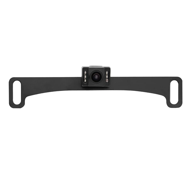Alt view image 3 of 3 - BOYO VTL17LTJ - Concealed License Plate Backup Camera with Active Parking Lines and LED Lights (Black)