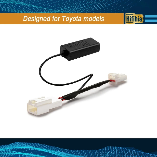 Alt view image 3 of 5 - Hifihia Dash Cam Power Adapter for 2012-2015 Toyota RAV4 / Camry/Avalon