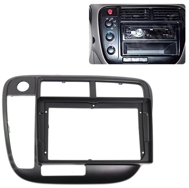 Main image of 9'' for 1998-2000 Honda Civic LHD Car Radio Stereo Audio Frame Fascia Bezel Trim Kit