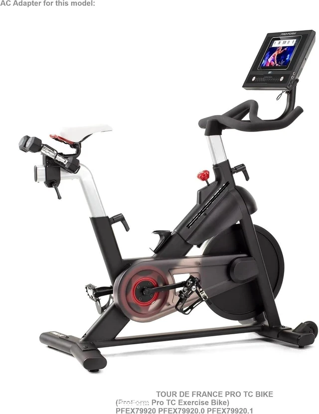 Alt view image 2 of 5 - AC Adapter Compatible with PROFORM Tour DE France PRO TC Exercise Bike PFEX79920 PFEX79920.0 PFEX79920.1