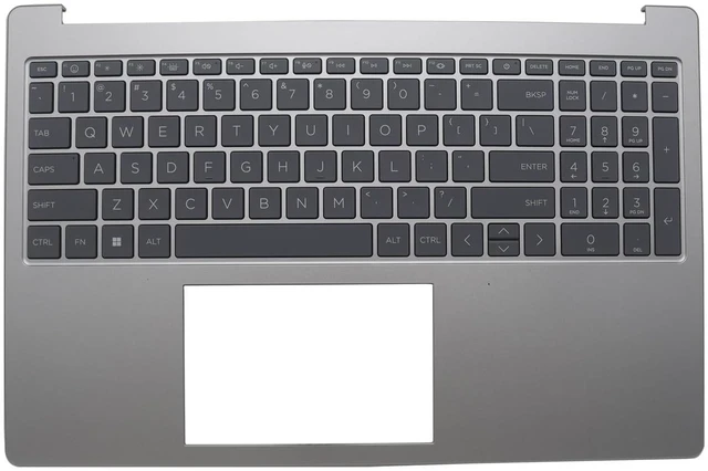 Main image of New Replacement Palmrest for HP 15-FC 15-FD 15T-FD 15Z-FC 15.6'' Upper Case with Backlit Keyboard N36752-001 N36753-001 N32715-001 N36759-001
