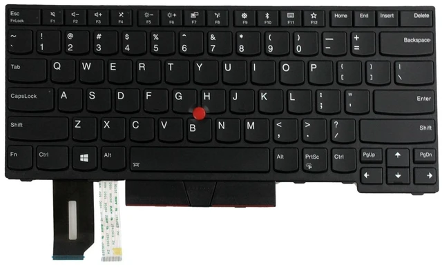 Main image of Zahara Keyboard US Backlit for Lenovo Thinkpad L380 E480 Yoga L390