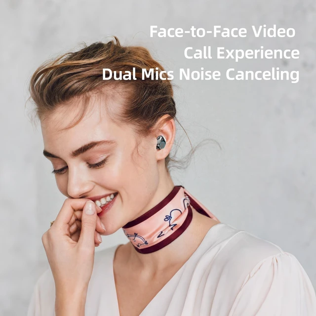 Alt view image 4 of 5 - Wireless Bluetooth Earbuds, Bluetooth 5.3, LED Display, In-Ear, Black