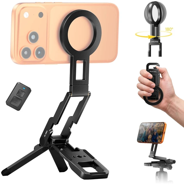 Main image of 7RYMS 7RIG T2 Magnetic Phone Tripod with Wireless Remote