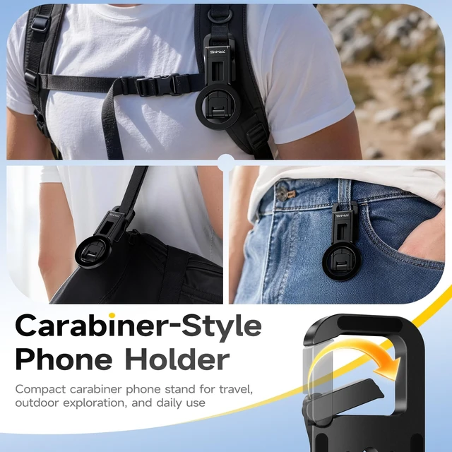 Alt view image 5 of 5 - 7RYMS 7RIG T2 Magnetic Phone Tripod with Wireless Remote