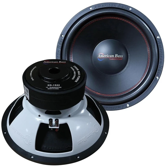 Main image of American Bass XD 15" 4 Ohm 2000 Max Watts Car Subwoofer