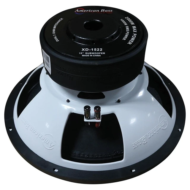 Alt view image 5 of 5 - American Bass XD 15" 4 Ohm 2000 Max Watts Car Subwoofer