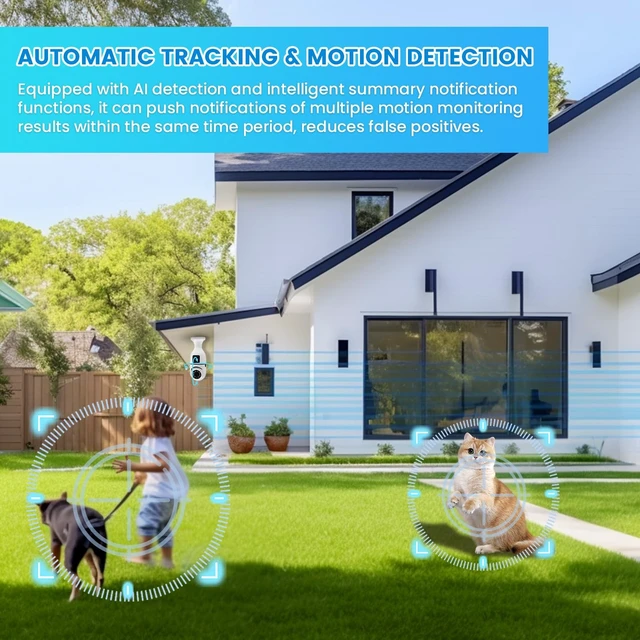 Alt view image 5 of 5 - Xuzimaoyi E27 Socket Security Camera, 2K/3MP Outdoor 2.4G Hz WiFi E27 Camera for Home Security, 24/7 Recording and Alarm (Dual Lens) (2)