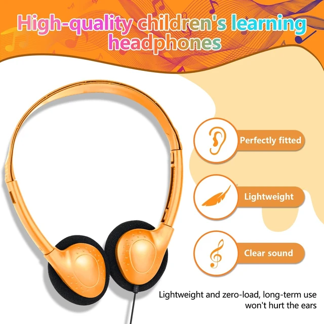 Alt view image 2 of 5 - GDBOMA USB C Headphones Bulk for Classroom Kids School 100 Pack Wired