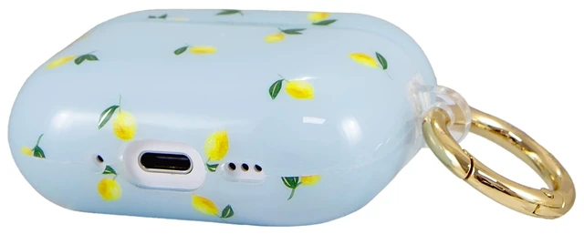 Alt view image 2 of 5 - Sonix AirPods Pro 3 Protective Case - Hard Shell Cover with Luxe Keychain Clip - Compatible with 3rd Generation AirPods Pro ^^ Lemon Drop