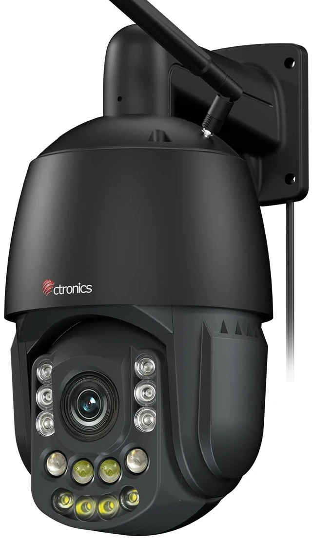 Main image of Ctronics 4K Security Camera Outdoor with 30x Optical Zoom, 180m IR & 80m Color Night Vision, Dual-Band WiFi, AI Smart Detection, Auto Tracking with Zoom, 60 Presets, FTP/Cloud/256GB TF, Metal