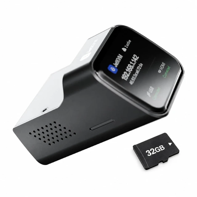 Main image of New Open-Source KVM Over IP, Remote Server Management Device with HDMI and USB Connectivity (Non-PoE)