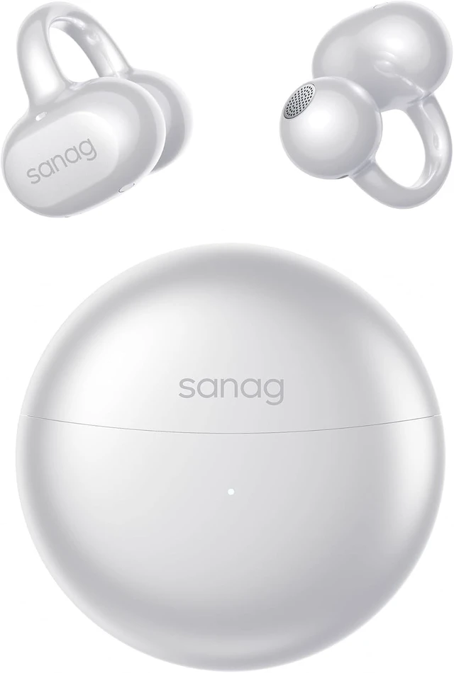 Main image of Sanag S6S Ultra Open Ear Earbuds Clip On Wireless Bluetooth Headphones