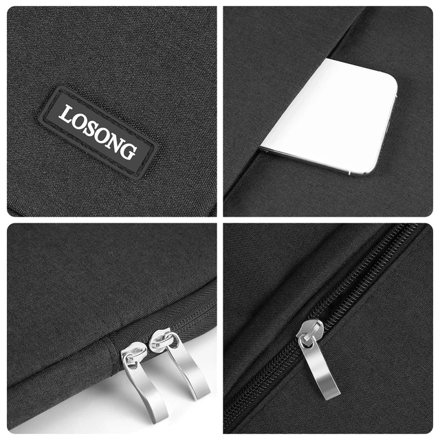 Alt view image 4 of 5 - Losong Portable Monitor Case 17.3 Inch for Most 17.3" Portable Monitor