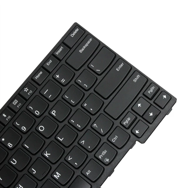 Alt view image 4 of 5 - GinTai US Keyboard for Lenovo ThinkPad E480,L480,L380 Yoga,T480s 01YP520