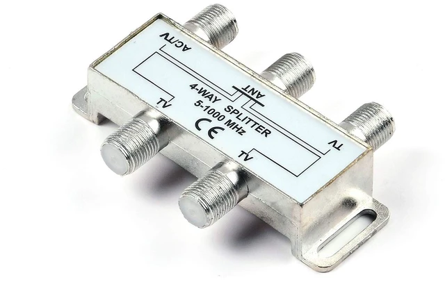 Main image of PBD 4 Way HD Digital 1Ghz High Performance Coax Cable Splitter