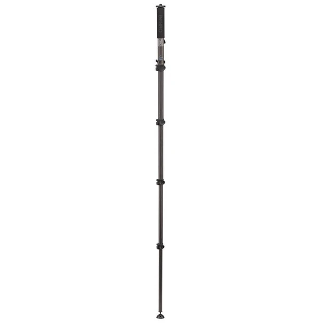 Alt view image 3 of 3 - Benro Adventure 8X Carbon Fiber Series 4 Monopod, 5 Section, Flip Lock, 72" Maximum Height, 39.7 lb. Capacity- Black (MAD49C)