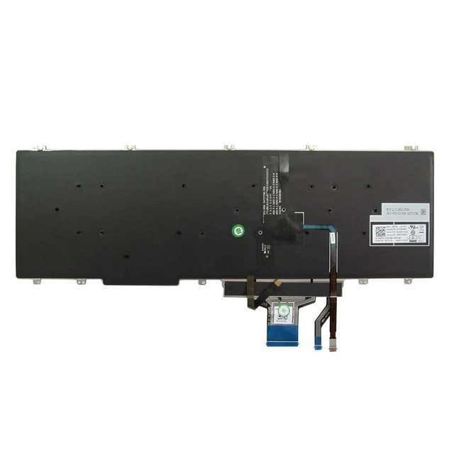 Alt view image 2 of 2 - Abakoo New Keyboard Compatible with DELL Precision 7530 7730 E7530 M7530 7540 7740 0DK60 266YW 0266YW 06P79 with Backlit Pointer US