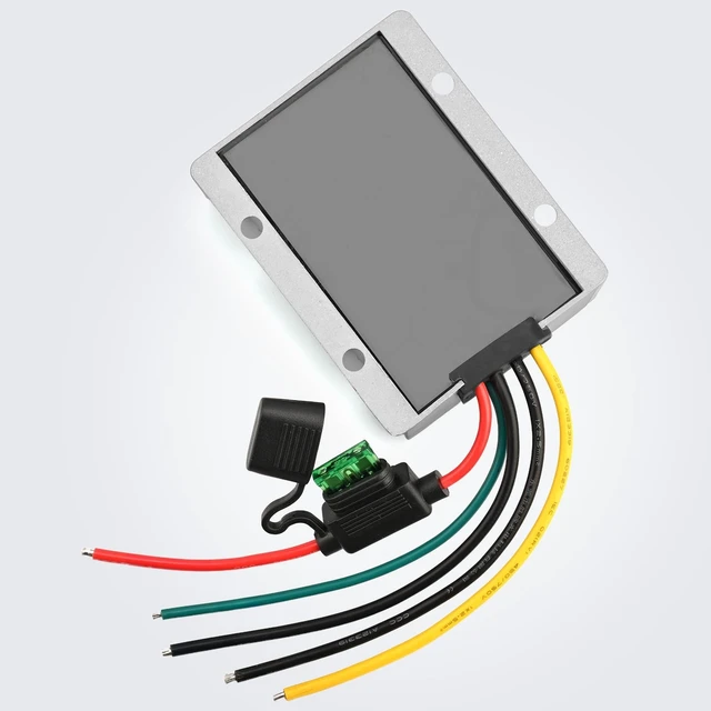 Alt view image 2 of 5 - Acc Control 30A 360W DC 24V 48V 36V to 12V Step Down Converter Volt Golf Cart Voltage Reducer Regulator Buck Transformer Waterproof with Fuse