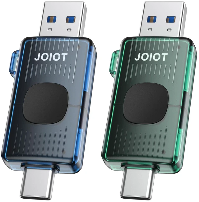 Main image of JOIOT 32GB USB C Flash Drive USB 3.2 Gen 1 up to 100MB/s, 2-Pack