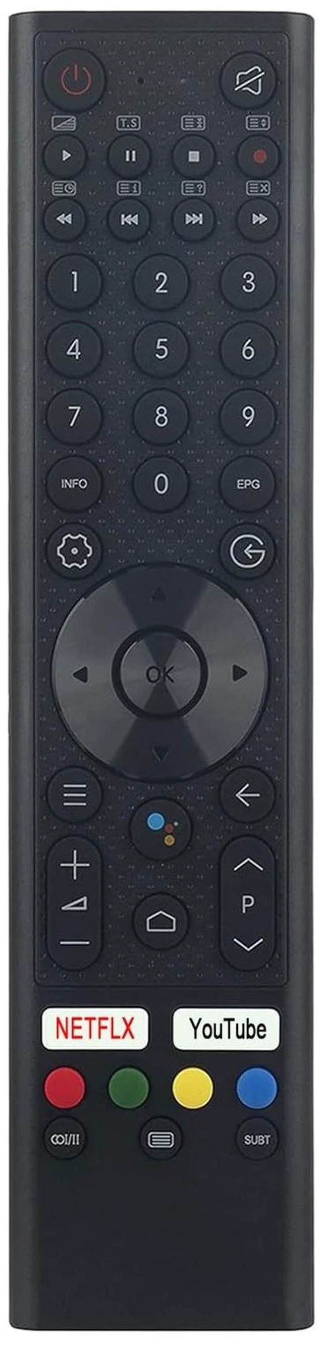 Main image of Replacement Voice Remote Control for SANSUI/Caixun/DYON/CHIQ UHD HDR Smart
