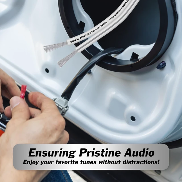 Alt view image 4 of 5 - InstallGear 14 Gauge Tinned OFC Heavy Duty Boat Marine Speaker Wire, 50 feet