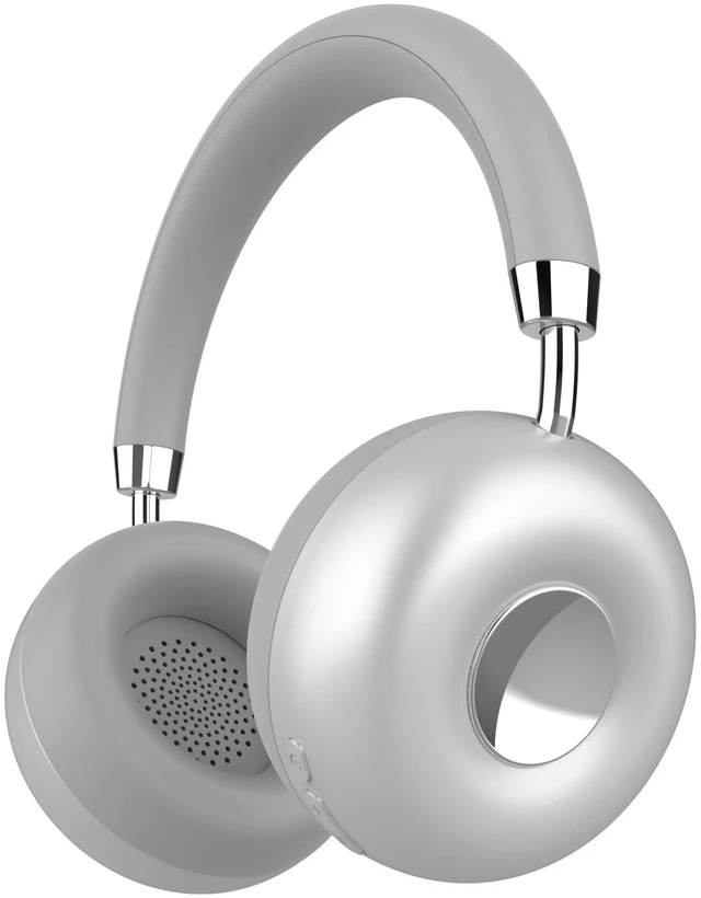 Main image of RCA WAVE-50 Wireless Over-Ear Headphones with Built-in Mic, Voice Assistant & 90 Rotating Ear Cups, White