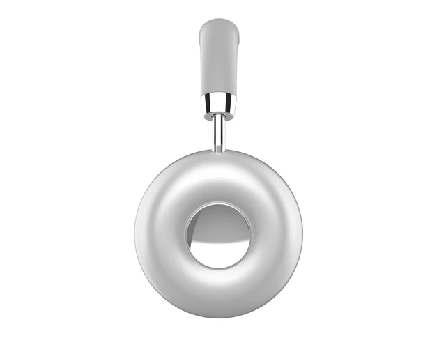 Alt view image 3 of 5 - RCA WAVE-50 Wireless Over-Ear Headphones with Built-in Mic, Voice Assistant & 90 Rotating Ear Cups, White